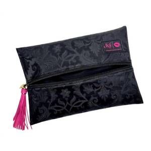 NEW MAKEUP JUNKIE women's romance bag in black